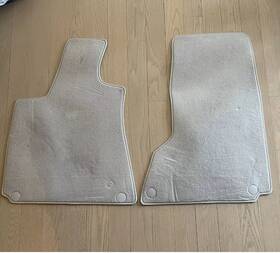 6700125440 Maserati Quattroporte Oem Front Floor Mats Beige Driver And Passenger Side