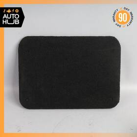 670015367 Maserati 14-22 Ghibli M157 Rear Right Side Trunk Boot Mat Carpet Cover Black Oem