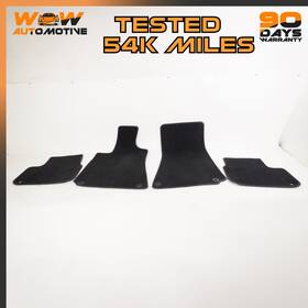 Maserati 670062176 14-19 Ghibli Interior Floor Carpet Cover Liner Mat Set Black Oem