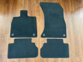 Aq5b9b01 Matwise For Audi Q5 / Sq5 Black Carpet Car Mats 4pc 2018-2025 B9 Oem Quality Velour