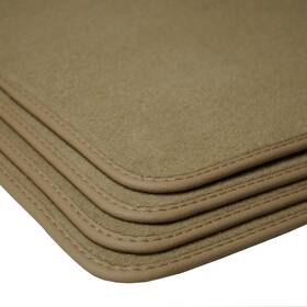 B3e36cb11 Matwise For Bmw 3-series Convertible Velour Floor Mats 1992-1999 E36 Beige