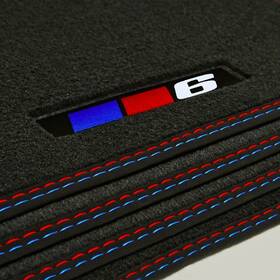 B6e636l01 Matwise For Bmw 6-series Coupe Carpet Car Mats 2003 2011 E63 Oem Quality Velour M6
