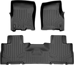 B0303 Max Liner A0183/b0303 Maxliner Floor Mats 2 Row Set Black For 2011-2017 Ford
