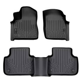 B0364 Max Liner A0364/b0364 Maxliner Custom Fit Floor Mats 2 Row Set Black Compatible With 2017-202