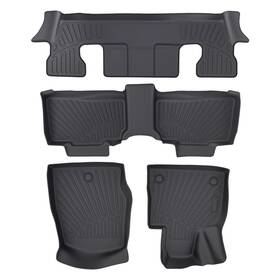 0rqmrn Maxpeedingrods All Weather Tpe Black Floor Mats For Ford Explorer 2020-2025 6 Seat Car Carpet