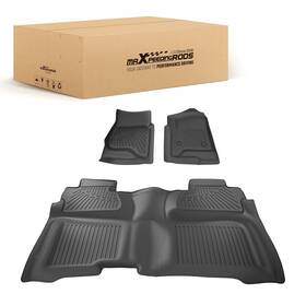 Maxpeedingrods 1500 2014-2018 All Weather Floor Mats For Silverado Car Carpet Tpe Mat