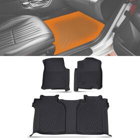 1g2jd6 Maxpeedingrods 3x Floor Mats Liners Kit For Chevy Silverado 1500 Crew Cab 2019-2025 Tpe New