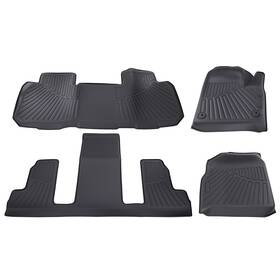 30mtqo Maxpeedingrods Carpet Floor Mats For Buick Enclave 2018-2024 Tpe Black All-weather Car Mat