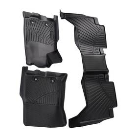 32qw0e Maxpeedingrods Front Floor Mats And Rear Mat For Toyota Tacoma Double Cab 2016-2017 Tpe