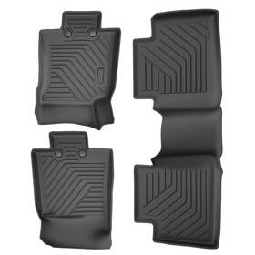 3dwu20 Maxpeedingrods Durable Tpe Floor Mats Liner For Nissan Rogue 2014-2020 Black Car Carpet