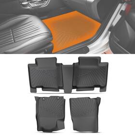 5ak7io Maxpeedingrods Floor Mats Liner For Toyota Rav4 2013-2018 Tpe Black All-weather Waterproof