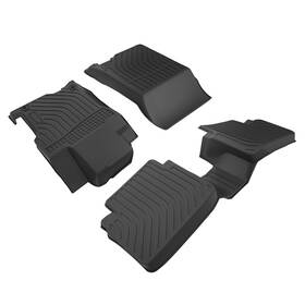 Maxpeedingrods 5byzr4 Carpet Floor Mats For Honda Accord Sedan 2008-2012 Tpe Black All-weather Car Mat