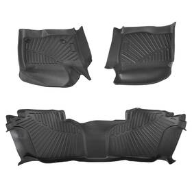 69znqu Maxpeedingrods Front Floor Mats Rear Mat For Gmc Sierra 1500 Crew Cab 2019-2024 Tpe