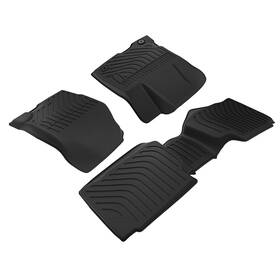 6zva3t Maxpeedingrods All Weather Floor Mats For Ford Escape Hybrid 2020-2025 Tpe Rubber Black