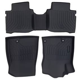 7tolqe Maxpeedingrods Black Tpe Floor Mats For Kia Niro 2023-2024 All-weather Waterproof Heavy Duty