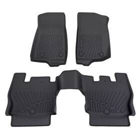 8cghmz Maxpeedingrods Floor Mats Liner For Jeep Wrangler Jl 4-door 2018-2024 Tpe Car Mat Front And Rear