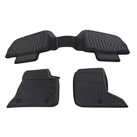 90qu1d Maxpeedingrods All-weather Floor Mats For Dodge Charger Awd 2011-2023 Black Tpe Waterproof