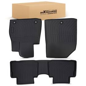 91tfgu Maxpeedingrods Black Tpe Floor Mats For Hyundai Palisade 2020-2024 Easy Clean Waterproof