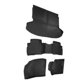 9t15x7 Maxpeedingrods Protection Floor Mats And Cargo Liner For Kia Sportage Non-hybrid 2023-2024 Tpe