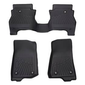 Ahfb26 Maxpeedingrods All Weather Floor Mats Rubber Liners For Jeep Gladiator 2020-2025 Front Left