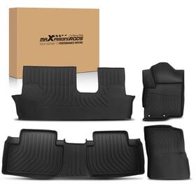 B5zqyi Maxpeedingrods Black Waterproof Floor Mats For Mitsubishi Outlander 2014-2021 Tpe Liners