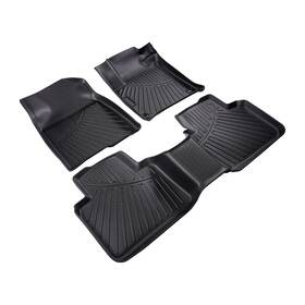 B6epdf Maxpeedingrods 3pcs Floor Mat Set For Honda Accord Sedan 2018 2019-2022 All Weather Black
