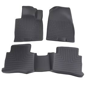 C7frw4 Maxpeedingrods Black Tpe Floor Mats For Kia Sportage Hyundai Tucson 2017-2022 Complete Set
