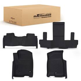 Maxpeedingrods Cq1jyw Waterproof Floor Mats For Chevrolet Suburban Gmc Yukon Xl 2021-2025 Tpe Car Mat