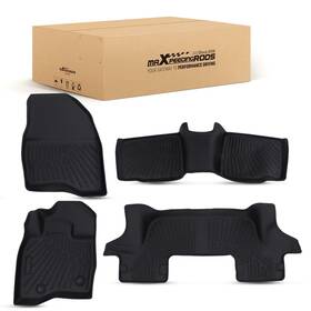 Dq4wzh Maxpeedingrods Floor Mat Liners Tpe For Ford Explorer 2017 2018 2019 All Weather Black