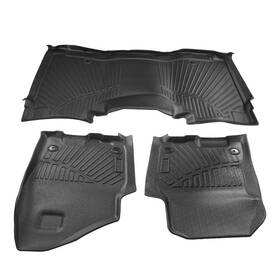 Ez3aoy Maxpeedingrods Tpe 2 Row Floor Mat Liners For Dodge Ram 1500 Crew Cab 2019 2020-2024 Rubber