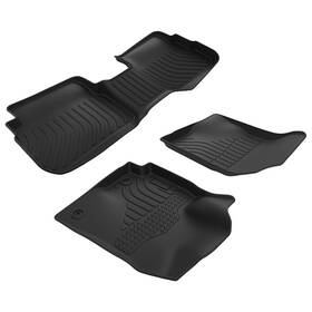 Fj5ozv Maxpeedingrods Front Rear Floor Mat Set For Toyota Corolla 2009-2013 Black Tpe Waterproof