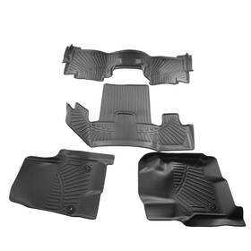 G5vnjo Maxpeedingrods 1st Row Floor Mats 2nd And 3rd Mat For Ford Expedition 18-2024 Rubber