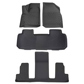 J8rgtp Maxpeedingrods All Weather Floor Mats For Buick Enclave 2018-2024 Fcar Mat Waterproof Tpe