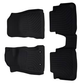 Maxpeedingrods Knz9iq Black All Weather Floor Mats For Subaru Wrx 2022-2024 Tpe Rubber Liners