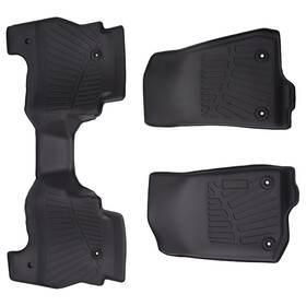 M0bsr9 Maxpeedingrods 3pcs Floor Liners Mats For Jeep Gladiator 2020-2022 2023 2024 Black