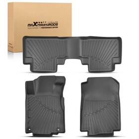 Ncet85 Maxpeedingrods Front Rear Floor Mat Liners For Honda Cr-v Ex Sport Utility 12-16 Anti-slip