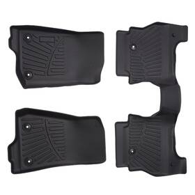 Nw7ej3 Maxpeedingrods All Weather Floor Mats Liner For Jeep Gladiator 2020-2025 1st And 2nd Row