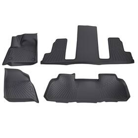 Poj7lq Maxpeedingrods All Weather Floor Mats For Buick Enclave 2018-2024 Fcar Mat Waterproof Tpe