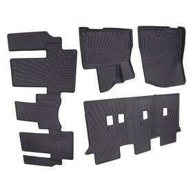 Q52mkt Maxpeedingrods 3 Row Floor Mat Set For Kia Carnival Mpv 2022-2024 8-seater Models Only Pte