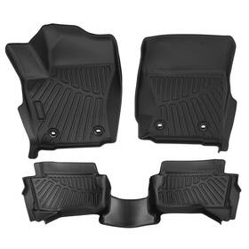 Ql09ax Maxpeedingrods Anti-slip Floor Liner For Toyota Tacoma Double Cab 2024 2025 Rubber All-weather
