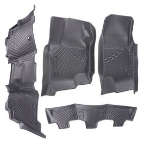 Quhj1l Maxpeedingrods Front And Rear Floor Mats Liners For Ford Expedition Max 2018-2024