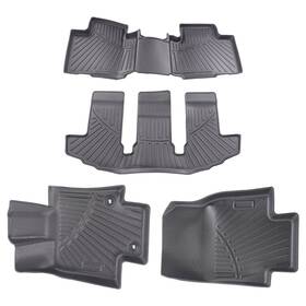 Tpv62e Maxpeedingrods Car Floor Mats Liner For Toyota Highlander 2020-2025 7 Seats Black Rubber Tpe Tpv62e Maxpeedingrods Car Floor Mats Liner For Toyota Highlander 2020-2025 7 Seats Black Rubber Tpe