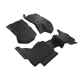 Twt47a Maxpeedingrods All Weather Tpe Floor Mats For Ford Ranger Supercrew Cab 2019-2023 Liners