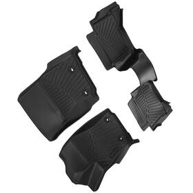 Vcwa6b Maxpeedingrods 1st And 2nd Row Floor Liner For Toyota Tacoma Double Cab 2024 Driver Passenger