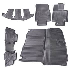 W5jrdp Maxpeedingrods Car Floor Mats And Trunk Mat Cargo Liner For Toyota Highlander 2020-2024 7 Seats