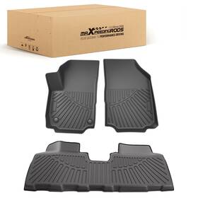 Xjvmp1 Maxpeedingrods Anti-slip Floor Mats For Gmc Terrain/chevrolet Equinox 2018-2025 Tpe Liner