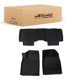 Y04ftq Maxpeedingrods All Weather Black Floor Mats Liner For Chevrolet Blazer 2019-2024 Tpe Rubber Set