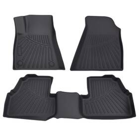 Zc1zgg Maxpeedingrods 3pcs Carpet Floor Mats For Buick Encore Chevrolet Trax 2013-2022 Anti-slip Tpe