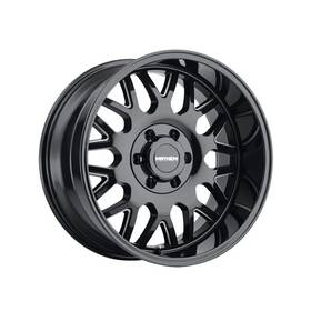 8110-2985bm Mayhem 1 Tripwire 20x9 5-139.7 87.1 Hub Offset Black Wheel Rim