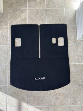 00008bn09 Mazda Oem 2016 - 2023 Cx-9 Rear Trunk Carpet Cargo Cover Liner Mat